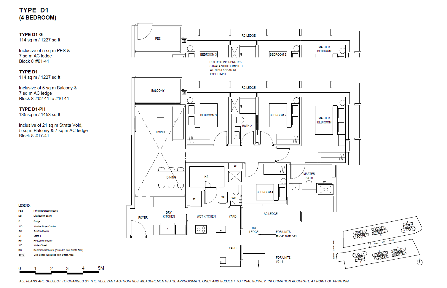 The Continuum D1 floor plan
