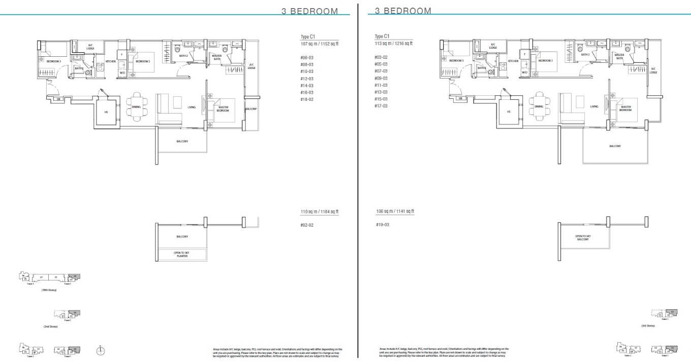 The Line @ Tanjong Rhu C1 floor plan