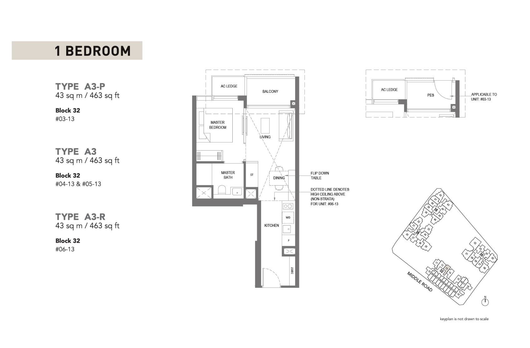The M A3 floor plan
