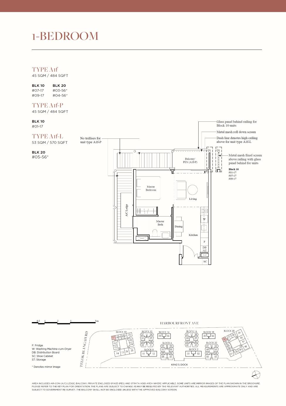 The Reef at King's Dock floor plan