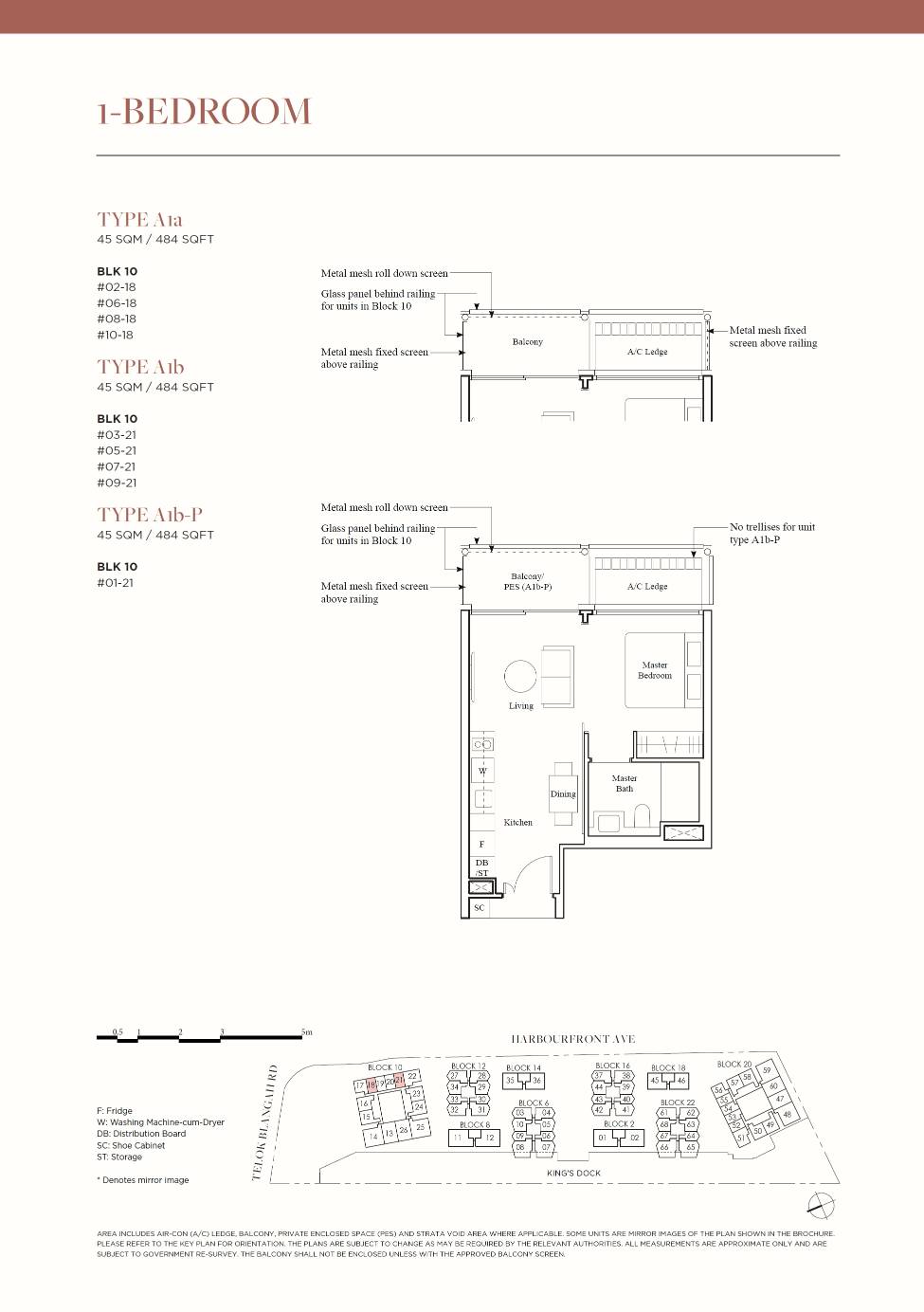 The Reef at King's Dock floor plan