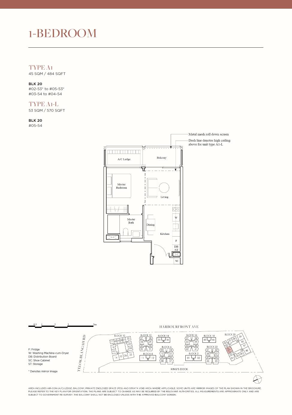 The Reef at King's Dock floor plan