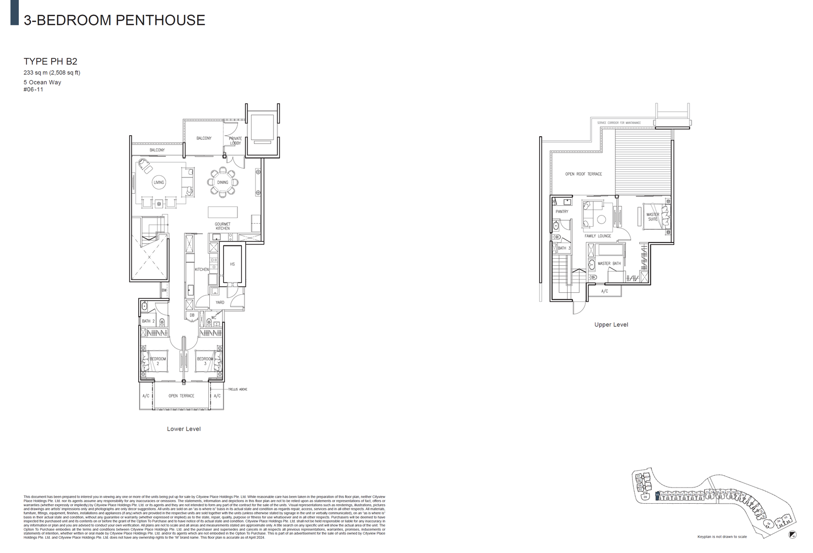 The Residences at W Singapore Sentosa Cove floor plan