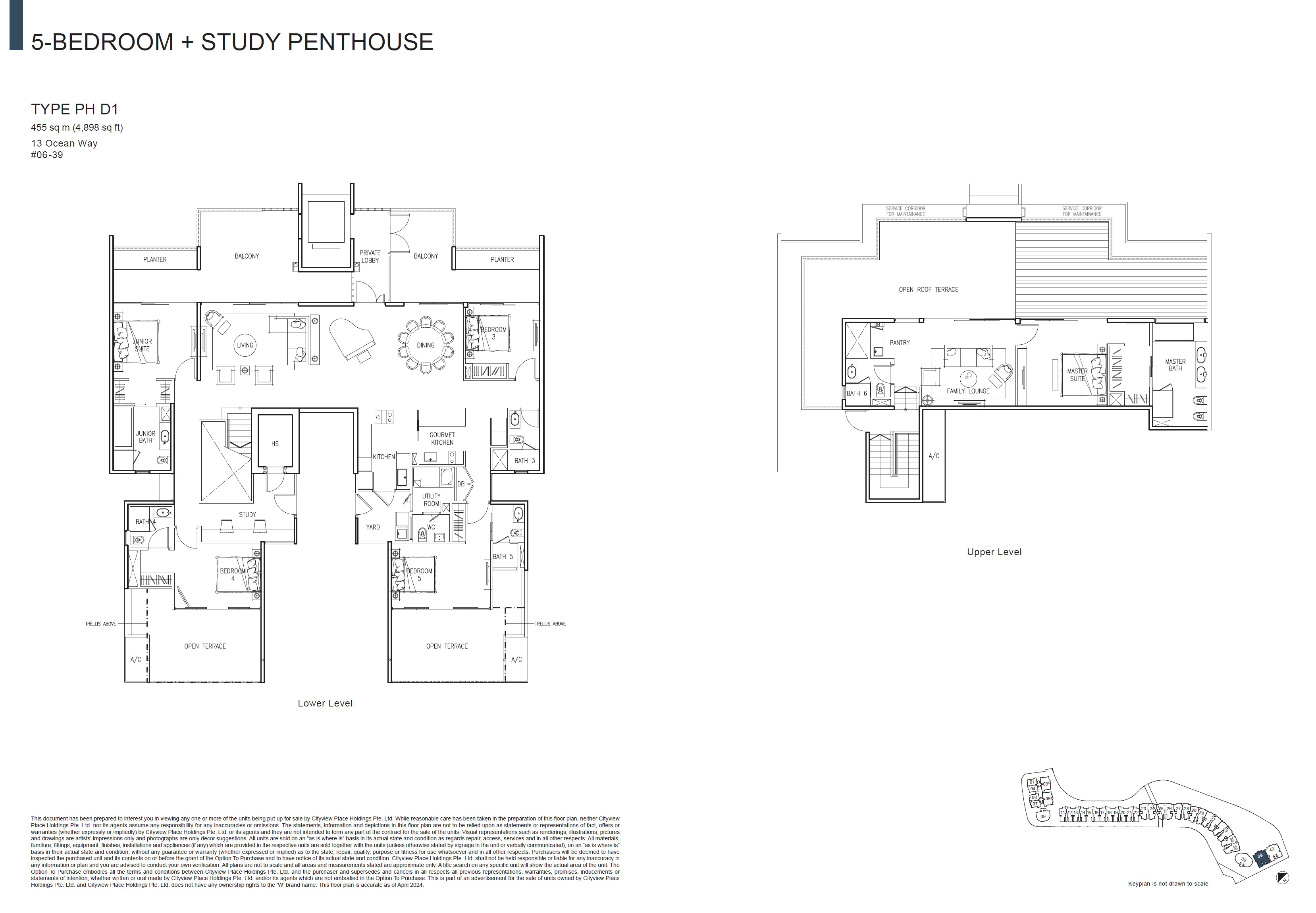 The Residences at W Singapore Sentosa Cove floor plan