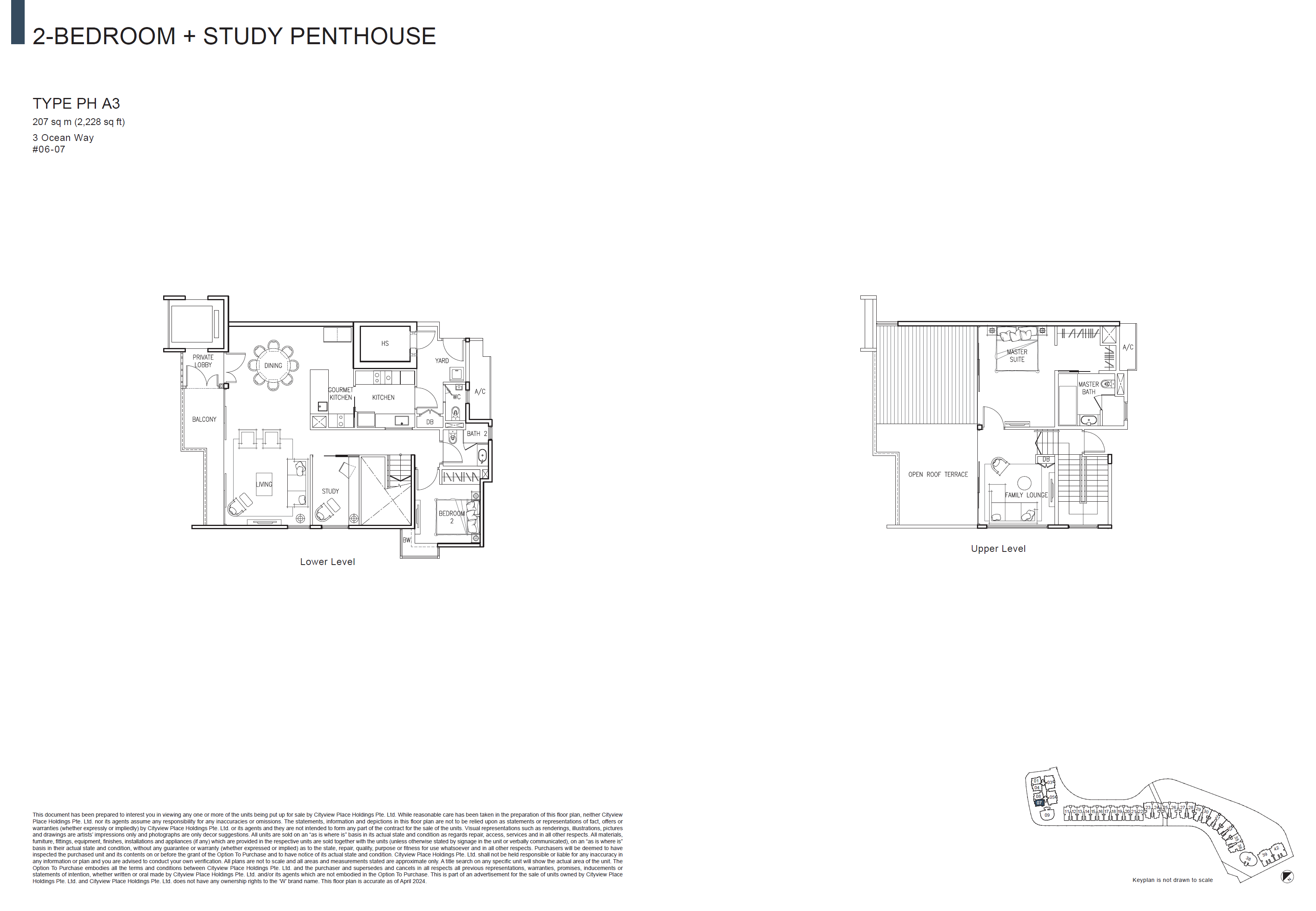 The Residences at W Singapore Sentosa Cove floor plan