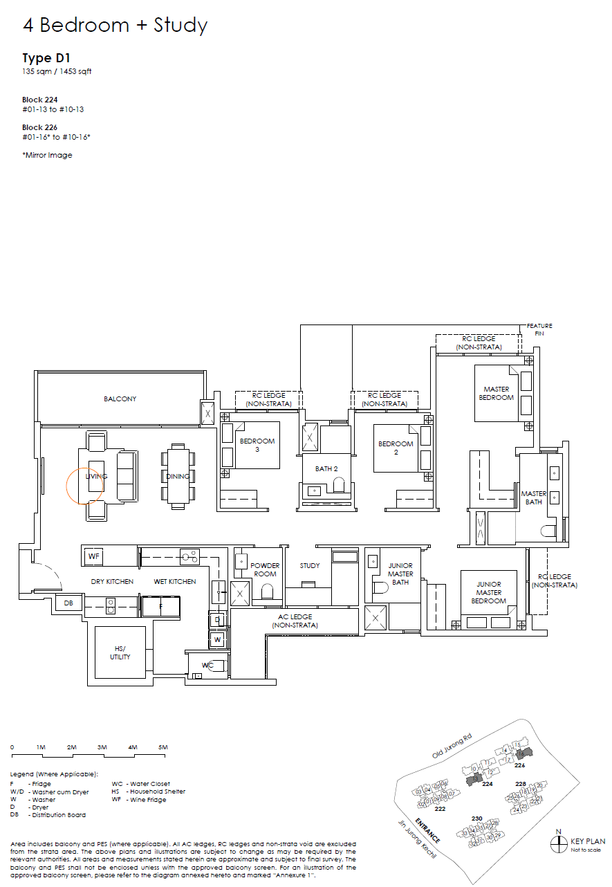 The Sen floor plan