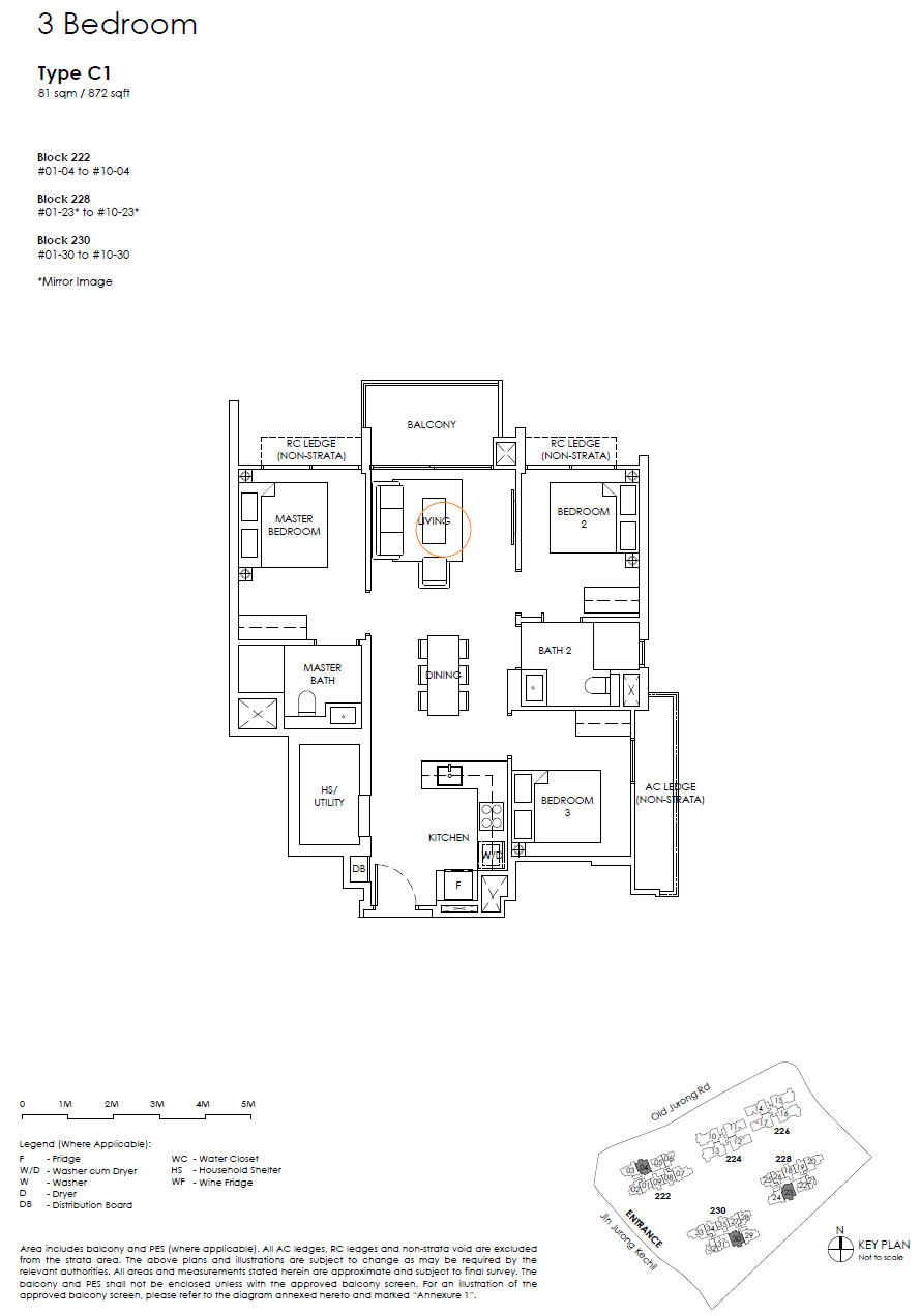 The Sen floor plan