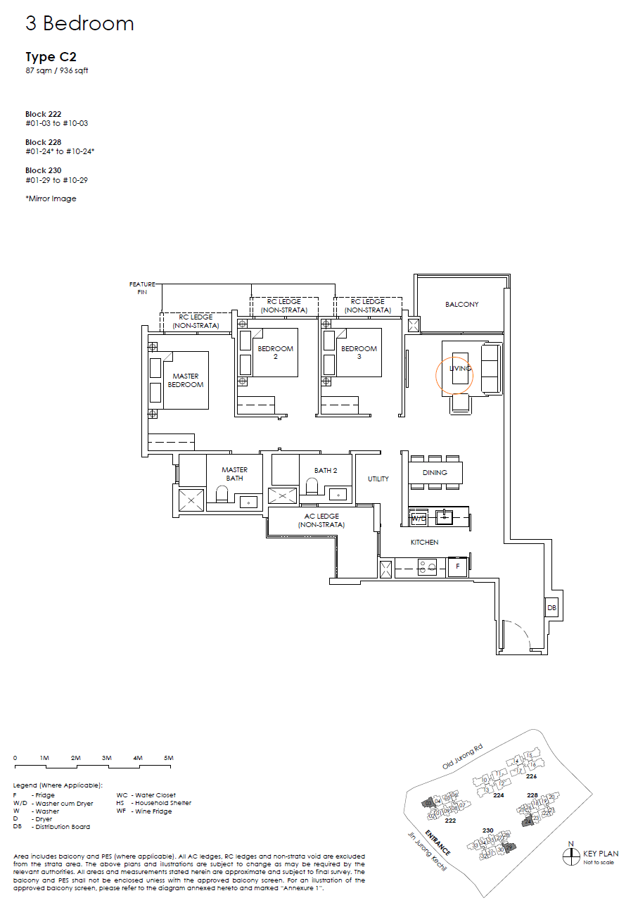 The Sen floor plan
