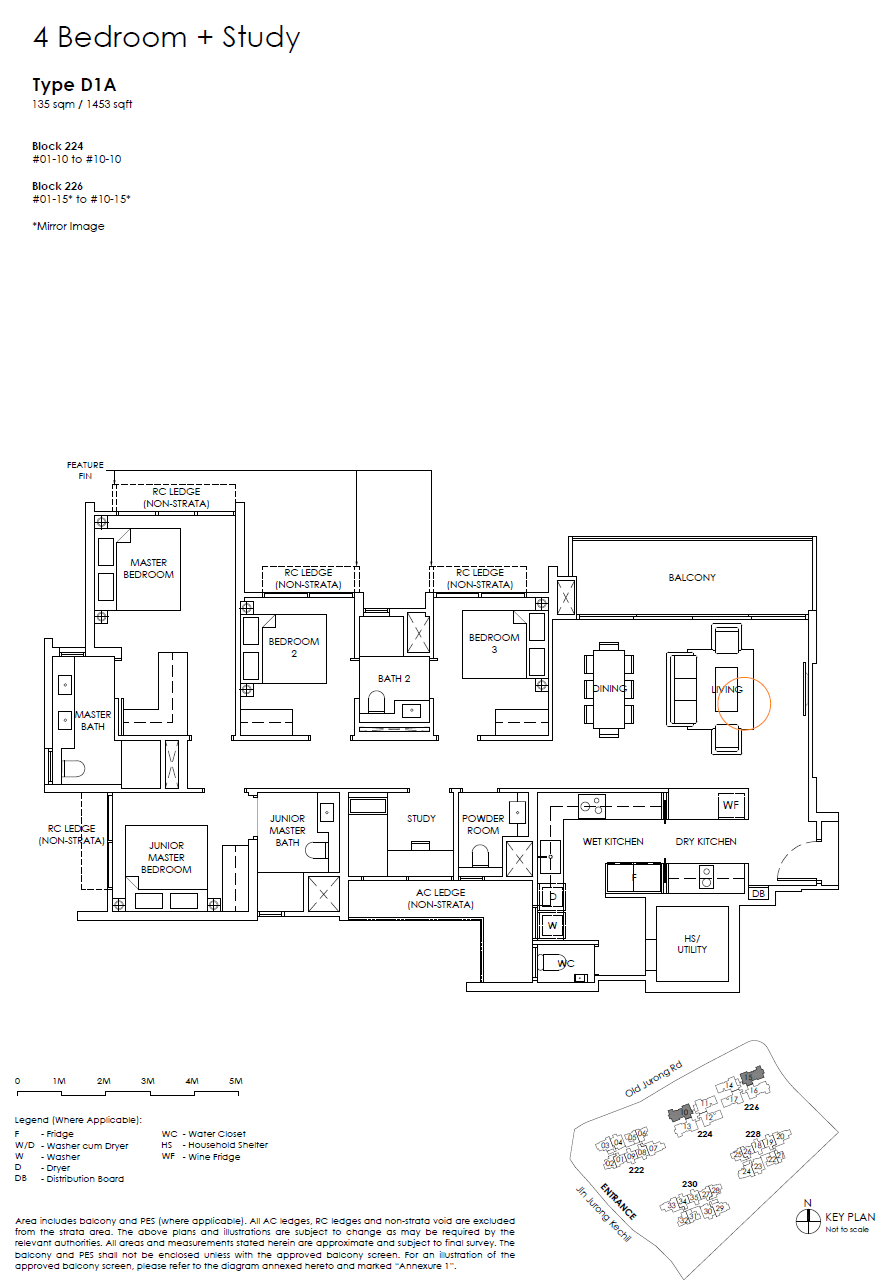 The Sen floor plan
