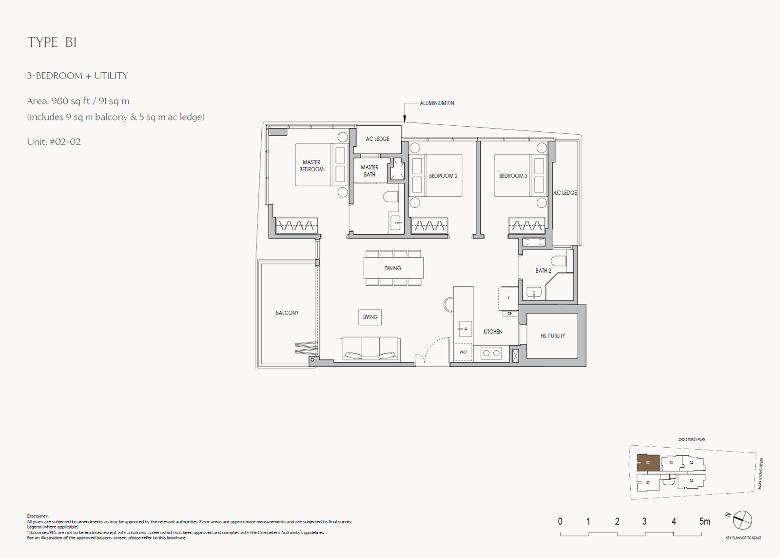The Shorefront B1 户型图
