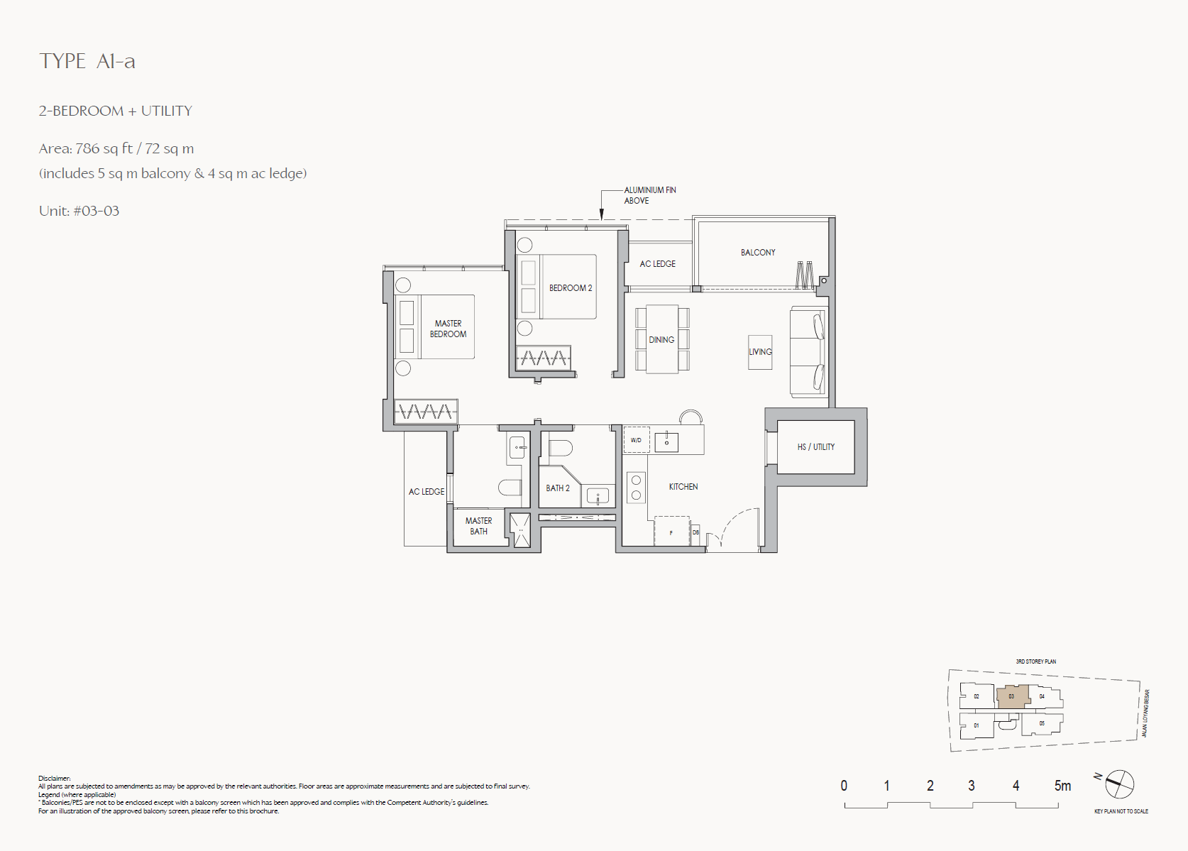 The Shorefront A1-a 户型图