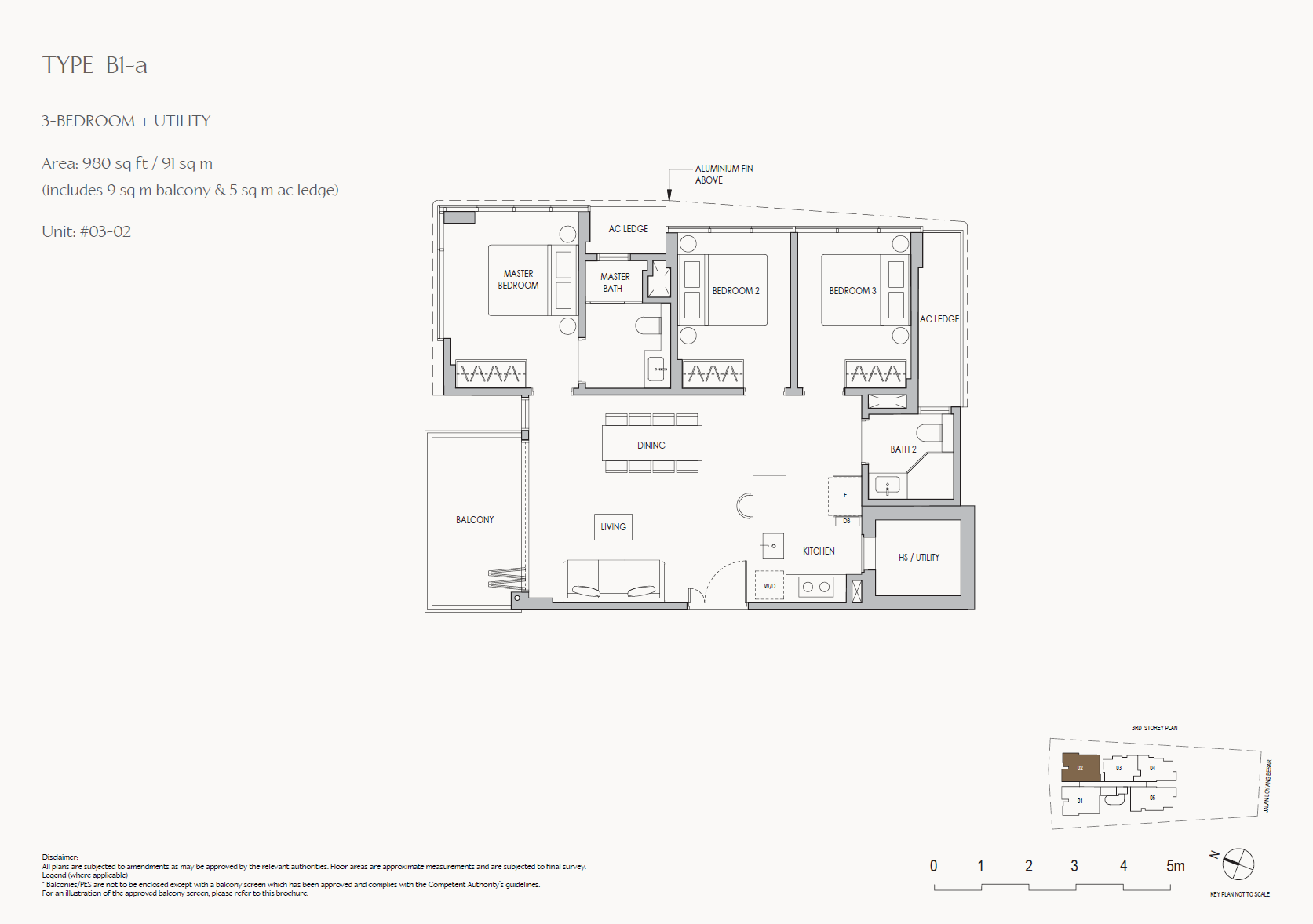 The Shorefront B1-a 户型图
