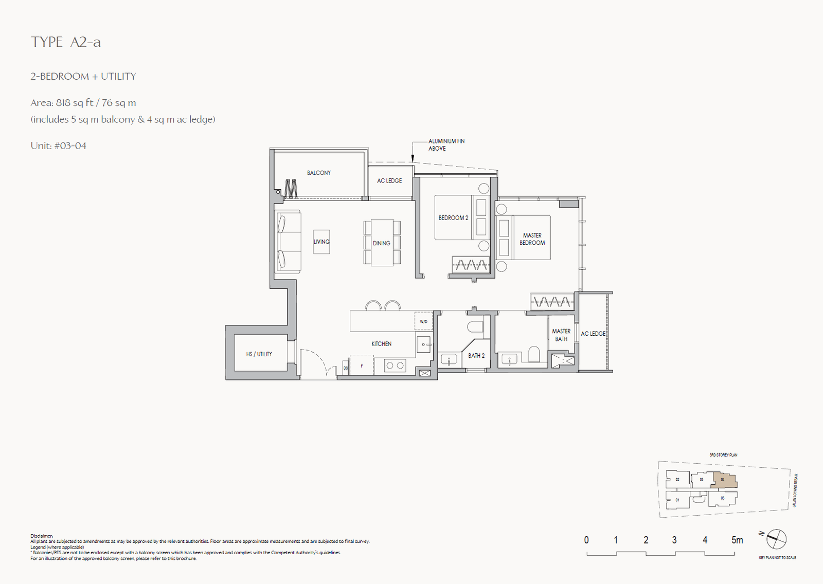 The Shorefront A2-a 户型图
