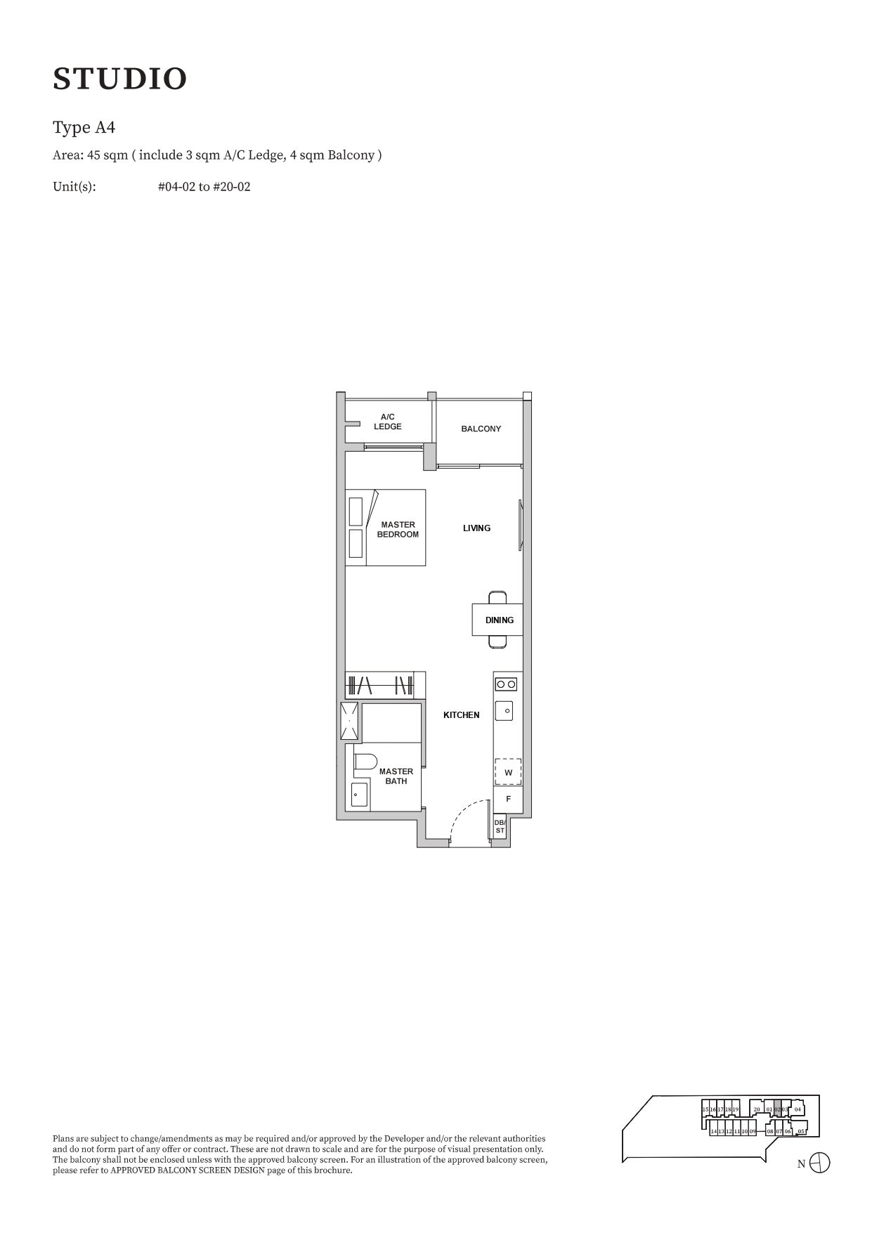 TMW Maxwell A4 floor plan