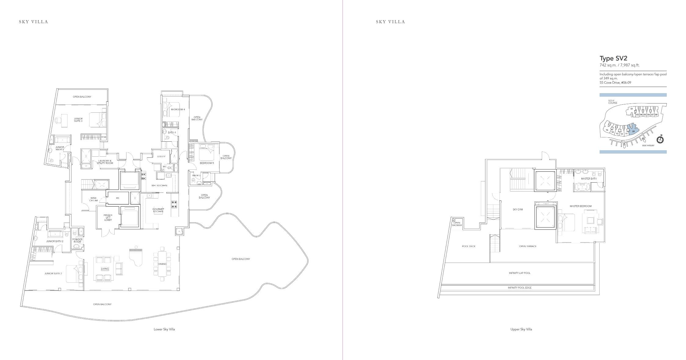 Turquoise SV2 floor plan