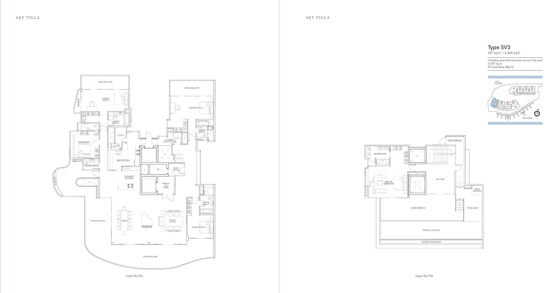 Turquoise SV3 floor plan