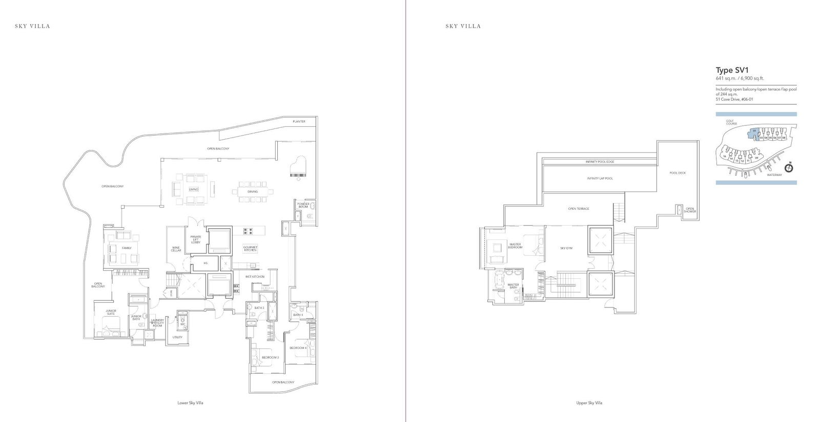 Turquoise SV1 floor plan