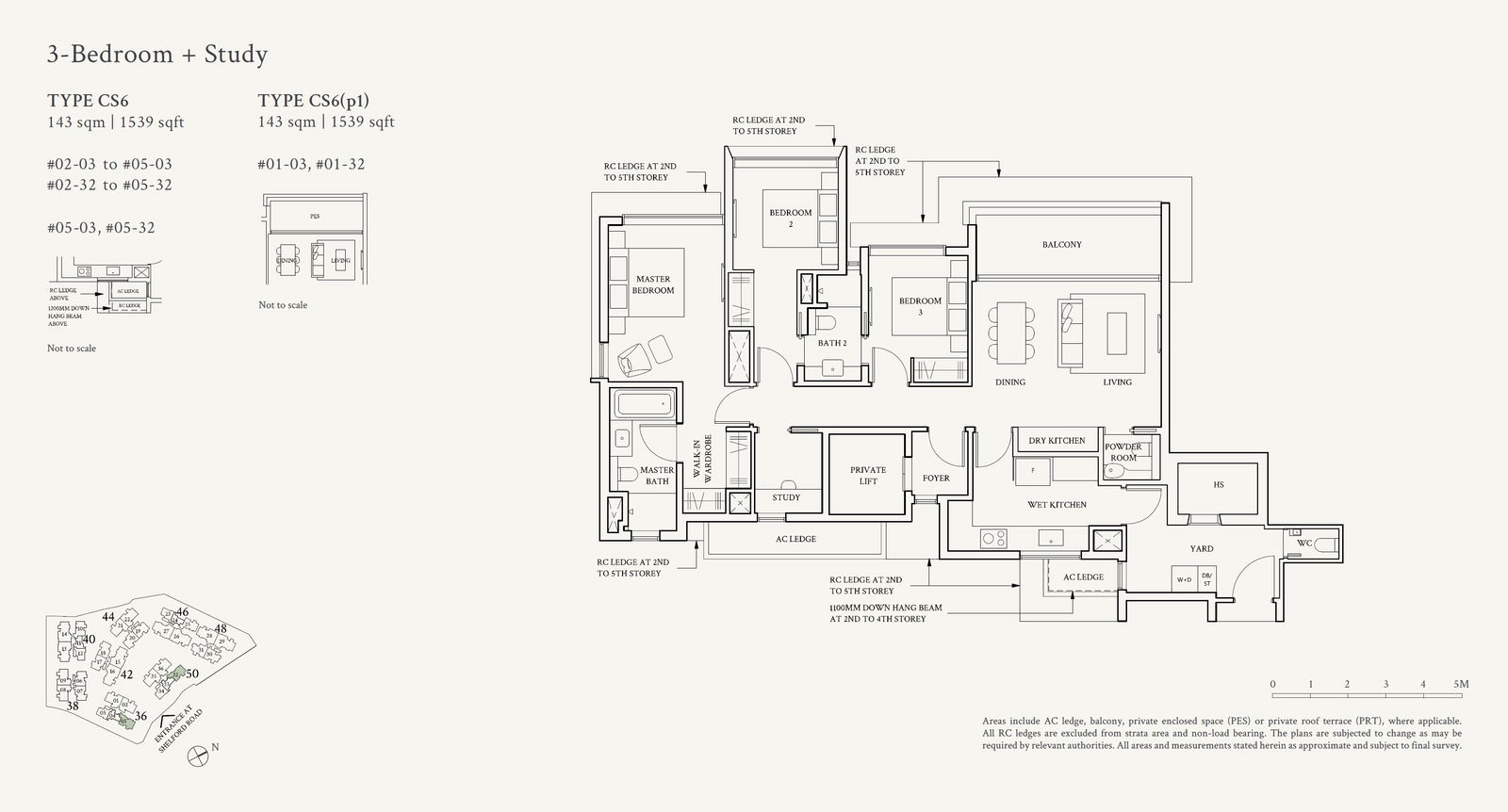Watten House 华登嘉苑 CS6 户型图