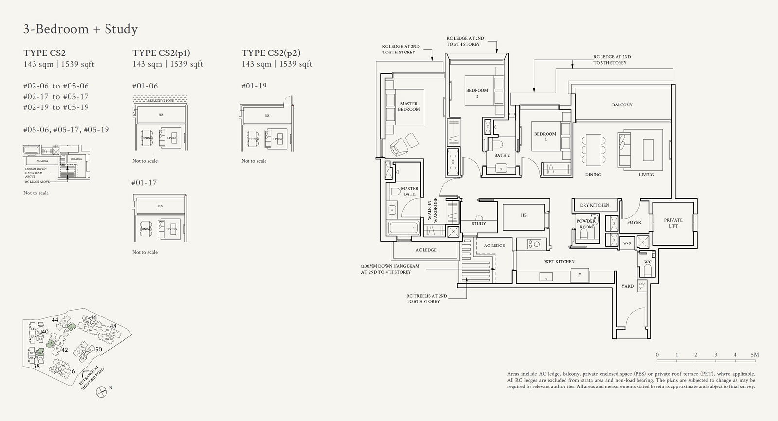 Watten House 华登嘉苑 CS2(p2) 户型图