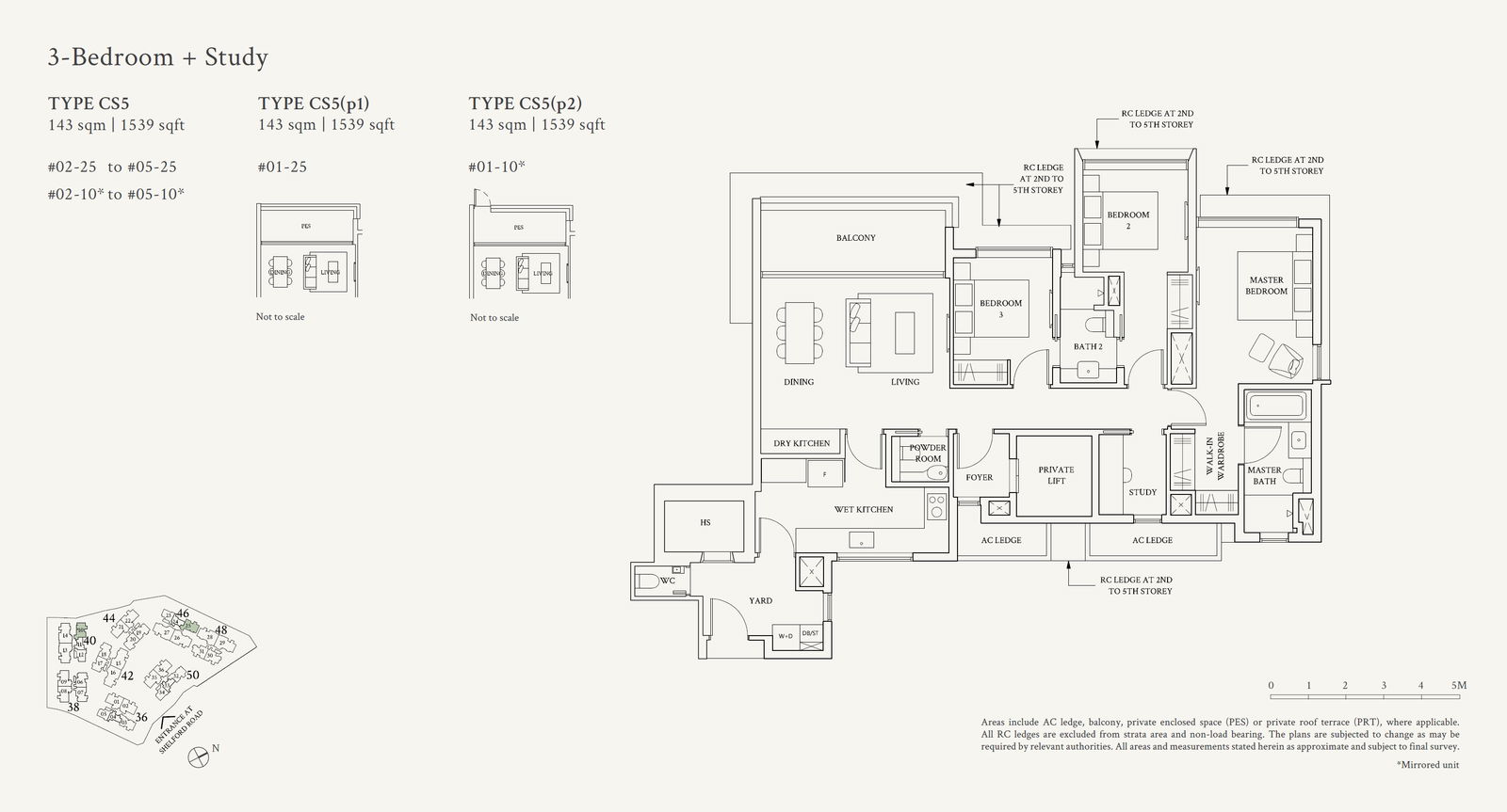Watten House 华登嘉苑 CS5 户型图