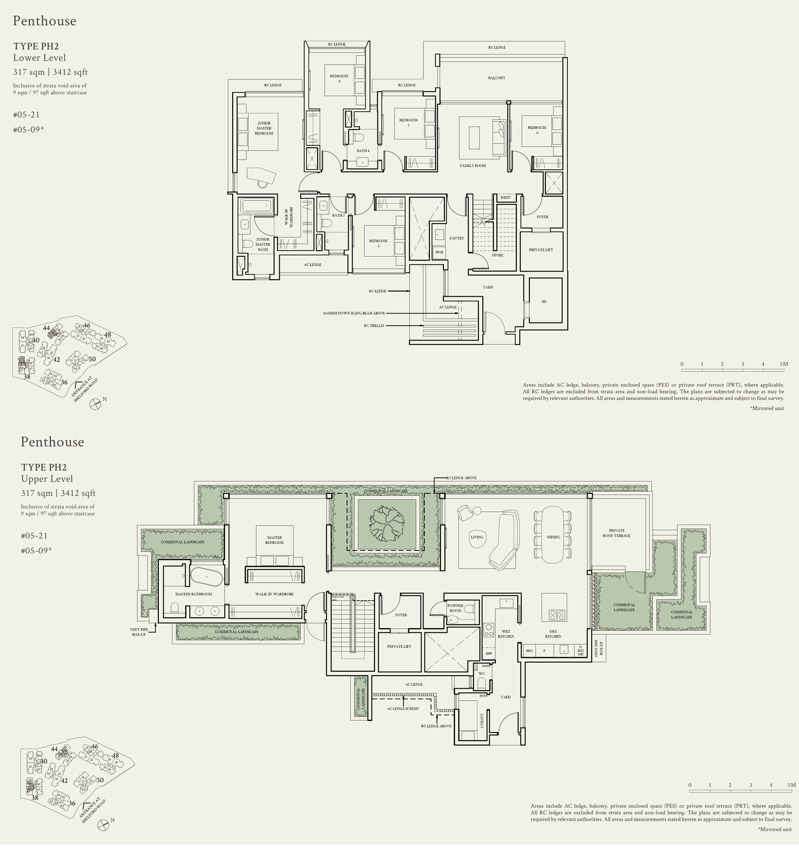Watten House 华登嘉苑 PH2 户型图