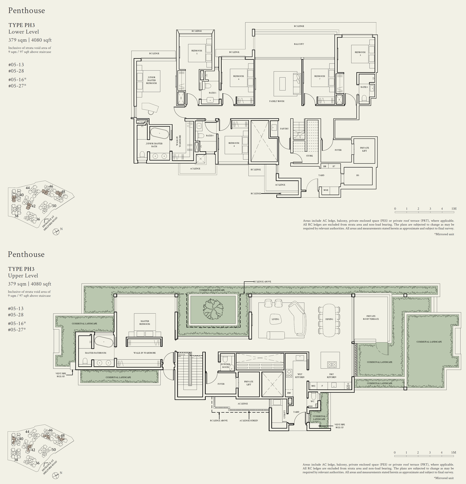 Watten House 华登嘉苑 PH3 户型图